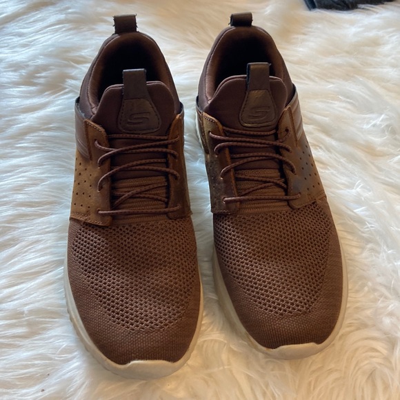 Skechers Delson 3.0 Cicada Sneakers Shoes Mens Sz 9.5 - Picture 2 of 9